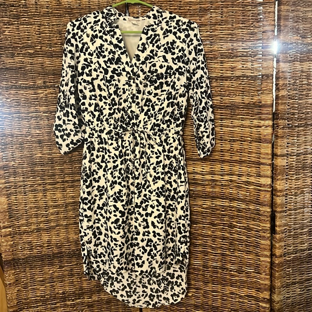 Merona Animal Print Hi/Low Dress